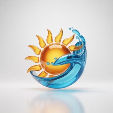 water and sunlight