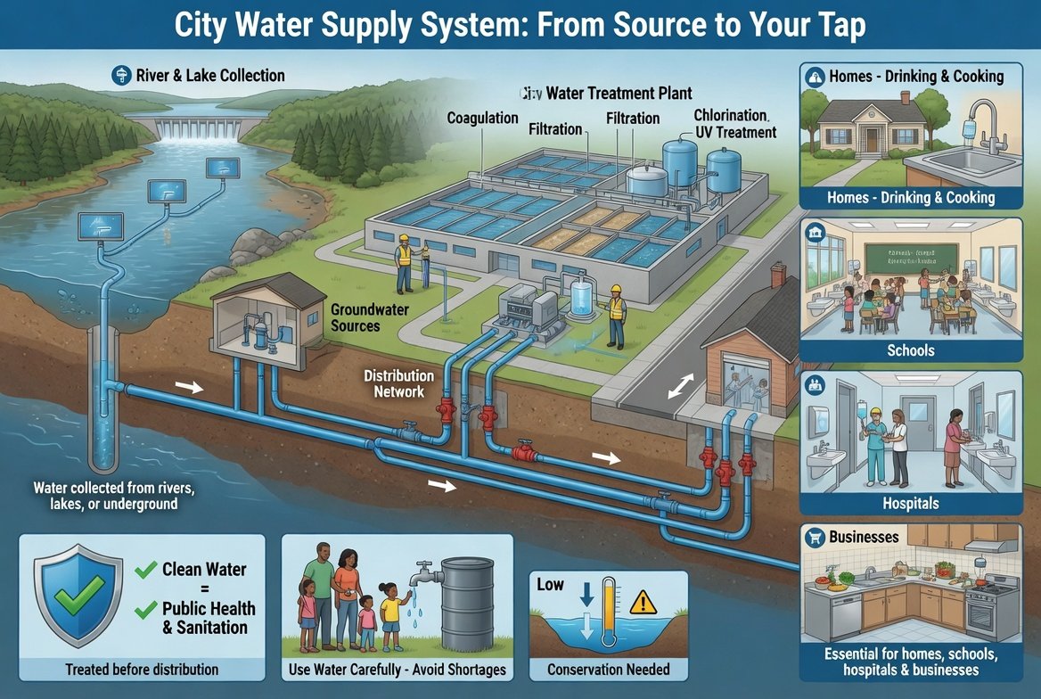 Water Supply in Cities