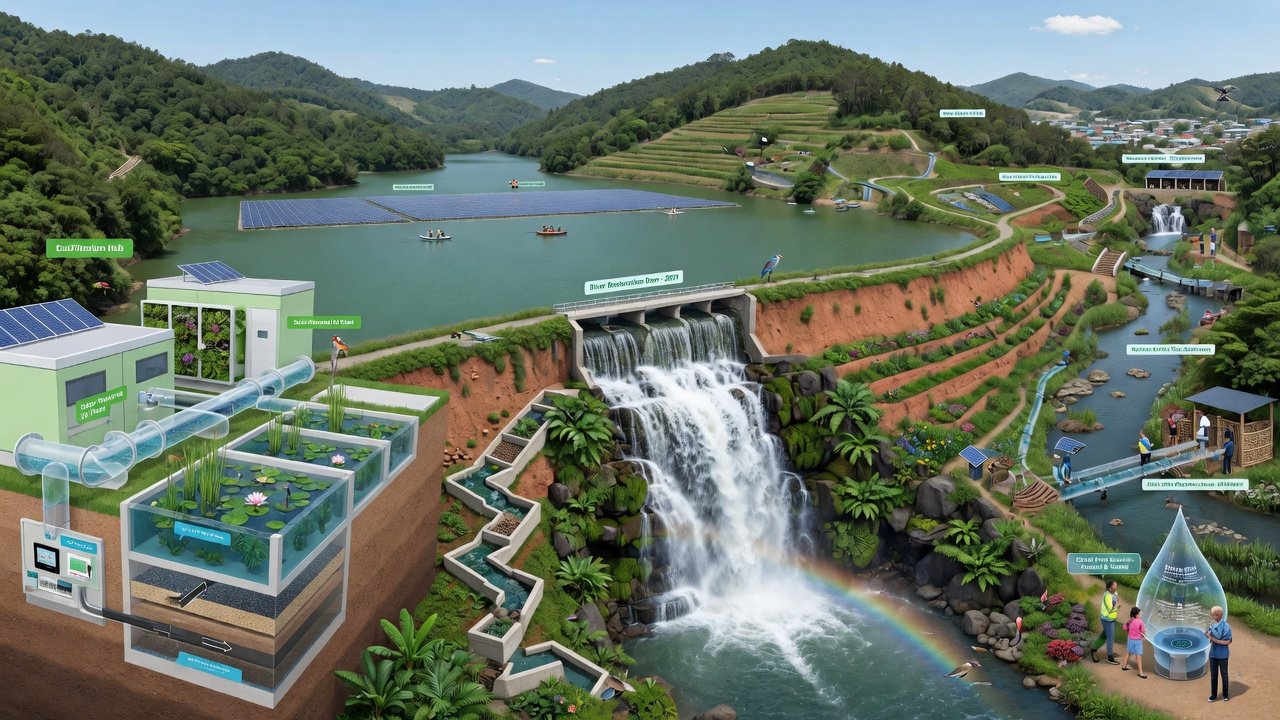 Water resources are essential for human life, agriculture, industry, and ecosystems